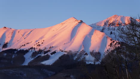 invierno fresco nevadas atardecer paseo en góndola telluride estación de esquí montañas rocosas de invierno ouray silverton 14er mt sneffels dallas picos sur de colorado más pintoresco paisaje de montaña ver cine pan