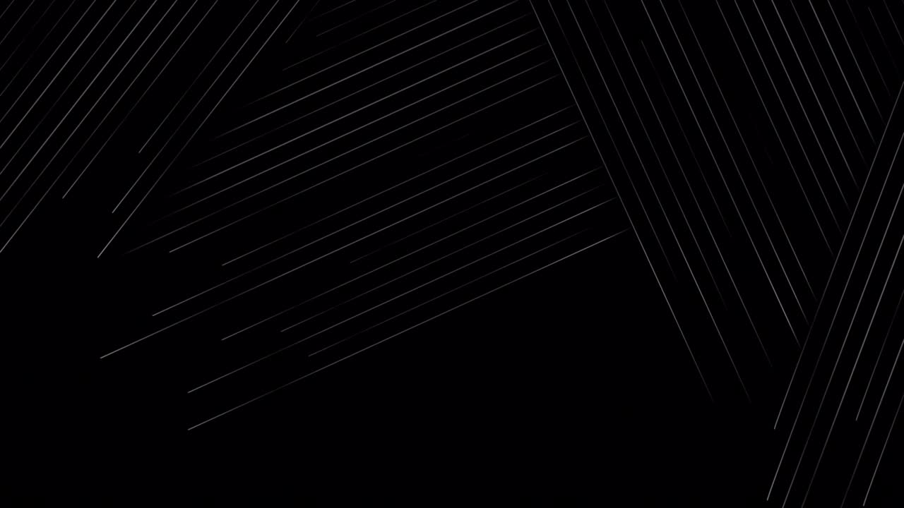 Black and grey metallic abstract tech geometric motion background