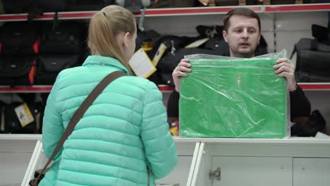 compra de fondo de pantalla verde chromakey en la tienda de fotografía y cámara