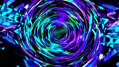 abstracto colorido túnel de vórtice