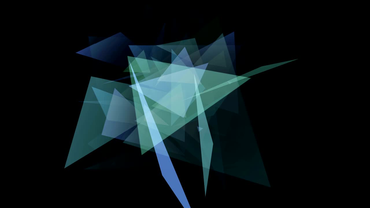 Triangles Splinters VJ Loop 2
