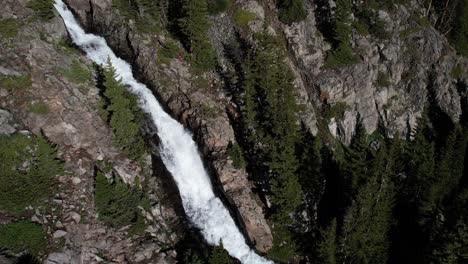 continental falls, spruce creek, colorado usa