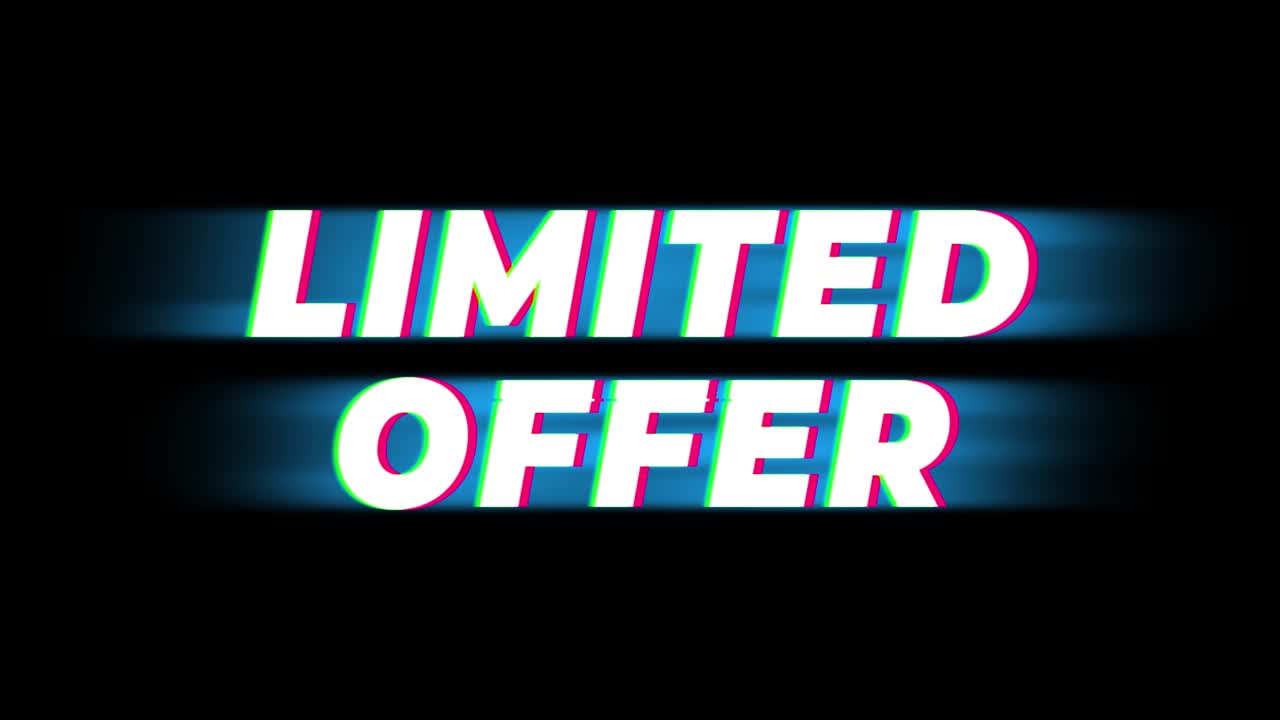 Limited Time Offer Graphic Design