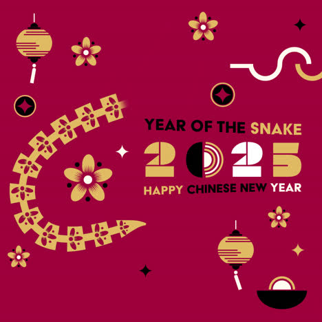 Chinese New Year 2025 - Year of the Snake