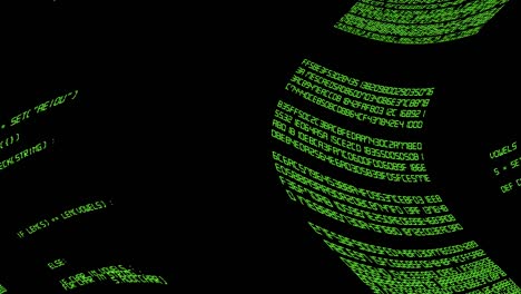 Animation of data streams python and hex