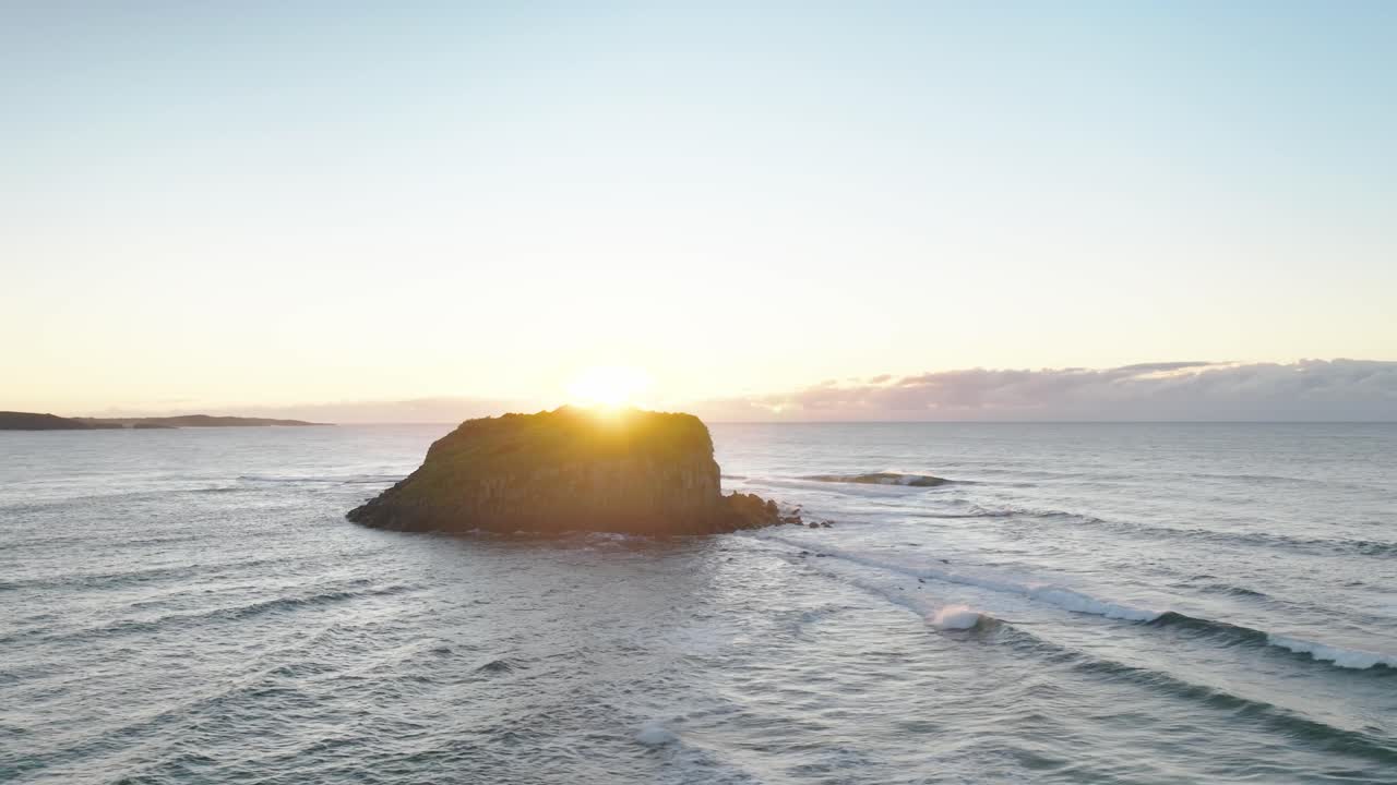 Minnamurra island sunrise New South Wales Australia
