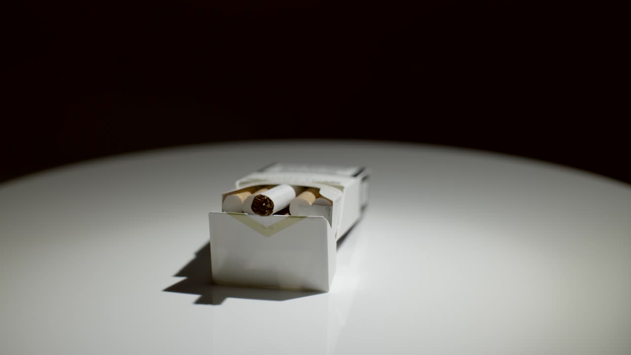 담배 패킷 느린 궤도