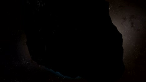 asteroide o meteorito que se dirige a europa continente en el planeta tierra
