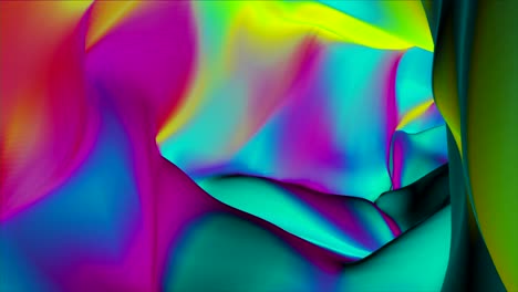 abstract colorful fluid forms