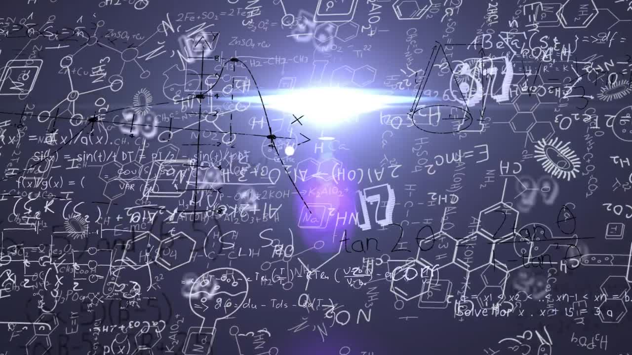 파란색 배경에 크리스마스 장식과 인사