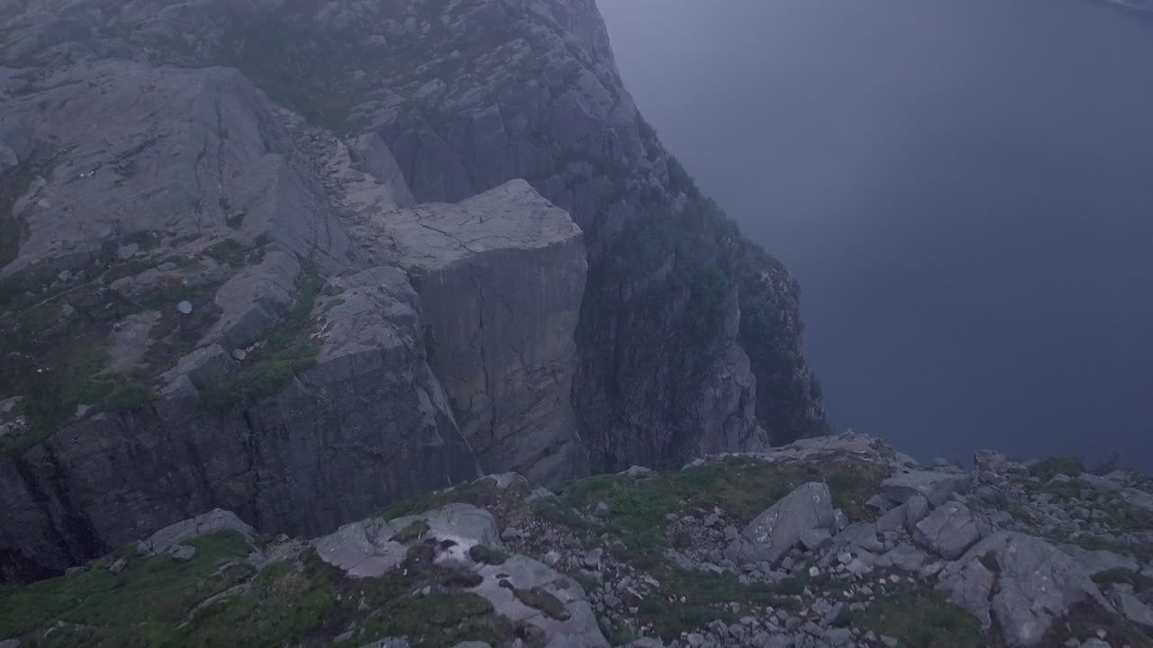 항공: 노르웨이의 프레이케스톨렌 피요르드