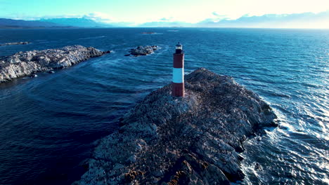 Leuchtturm-In-Ushuaia,-Feuerland,-Argentinien