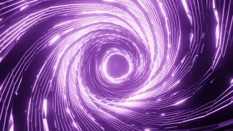 flight in abstract sci-fi tunnel seamless loop. futuristic motion graphics, high tech background