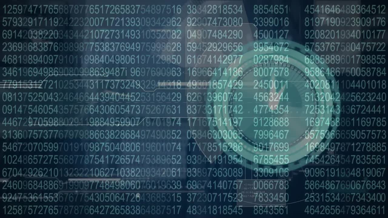 Animation of and data processing over clock
