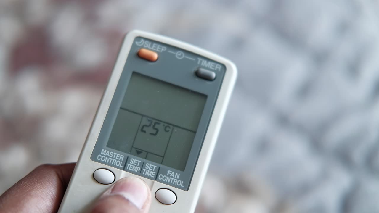 에어컨 원격 제어