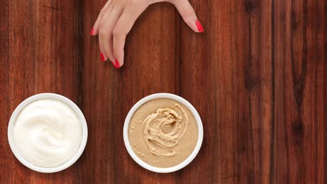 offering baking spreads