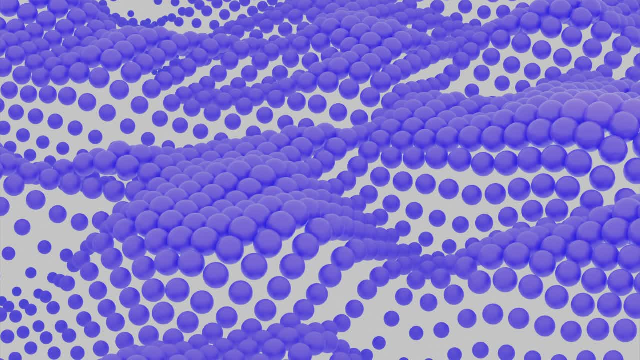 Abstract Purple Sphere Wave Pattern