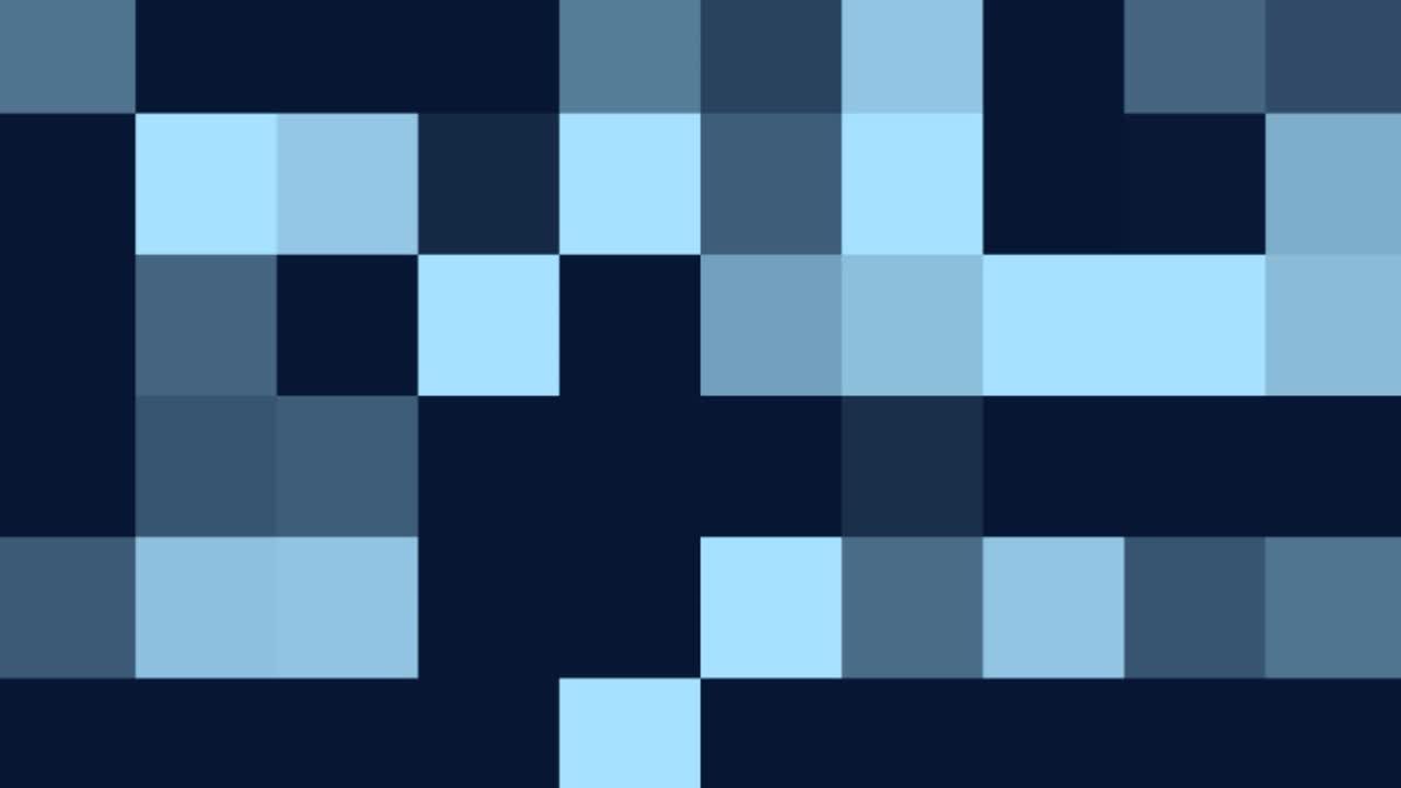 Flickering squares background. Seamless loop animation