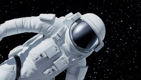 astronaut in space