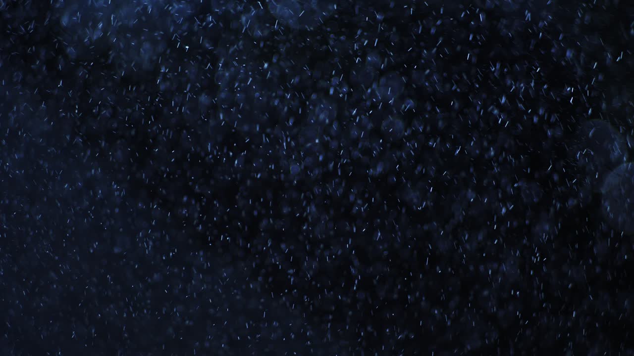 lluvia o nieve abstracta por la noche