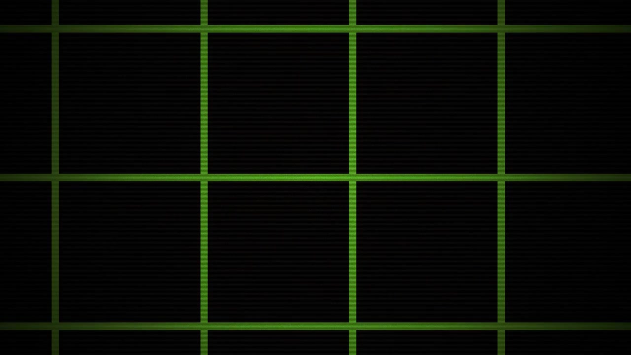 Retro Digital Data Stream with Scanning Grid and Pixels