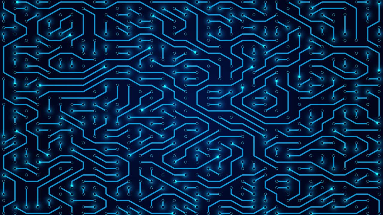 abstract circuit board futuristic background
