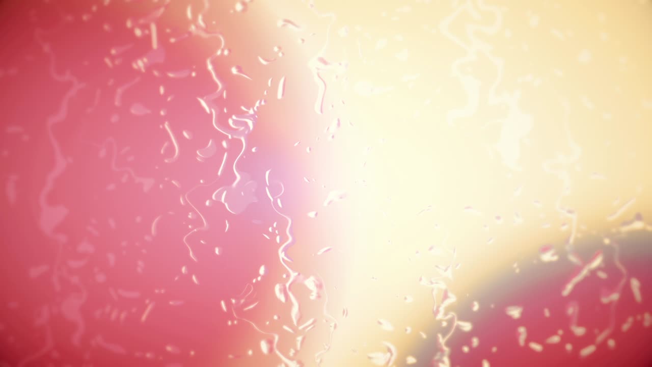 스플래싱 배경 루프의 체리