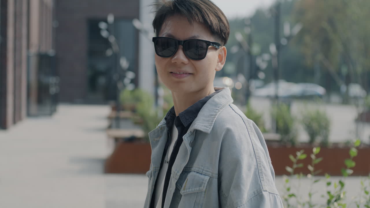 Stylish Person Outdoors