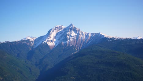 加里巴爾迪山 (mount garibaldi) 位於英國哥倫比亞省斯奎米什 (squamish),位於威斯勒 (whistler) 附近