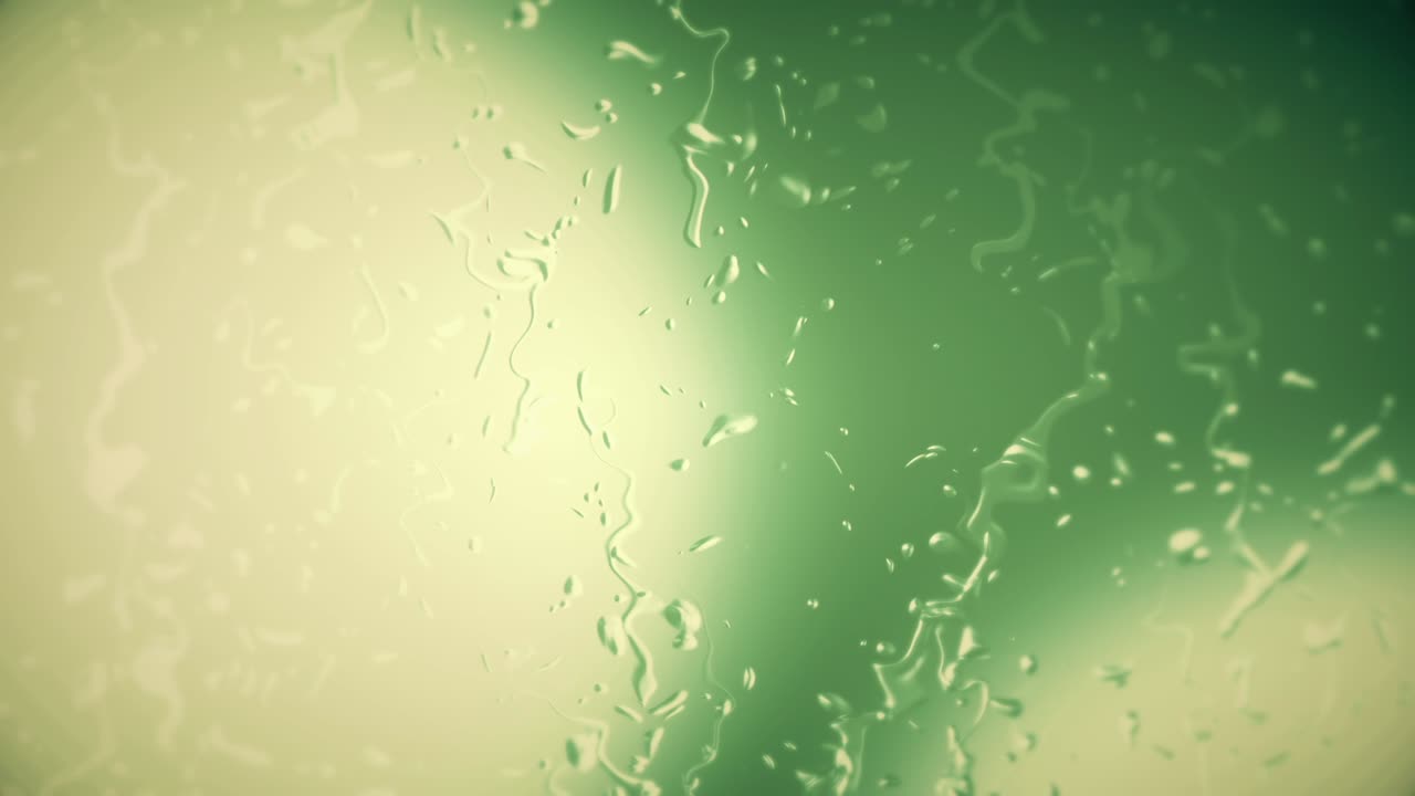 salpicaduras de fondo de bucle verde