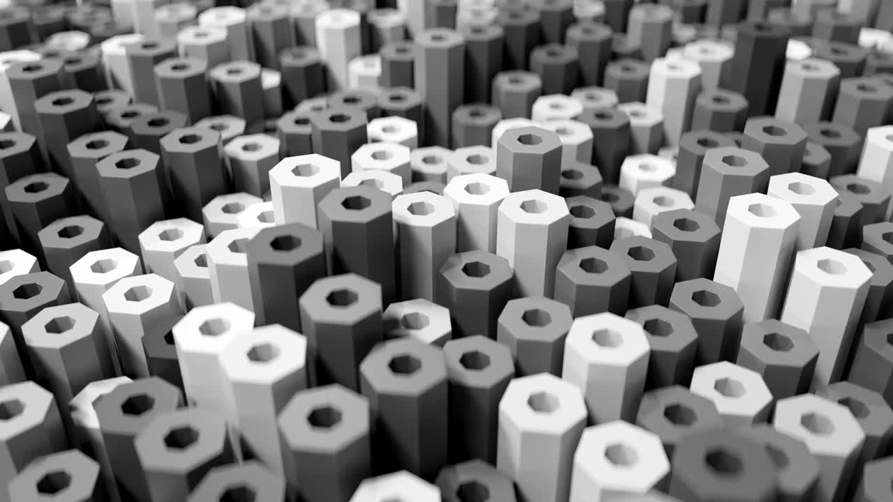 4k 추상적인 벌집 그리드