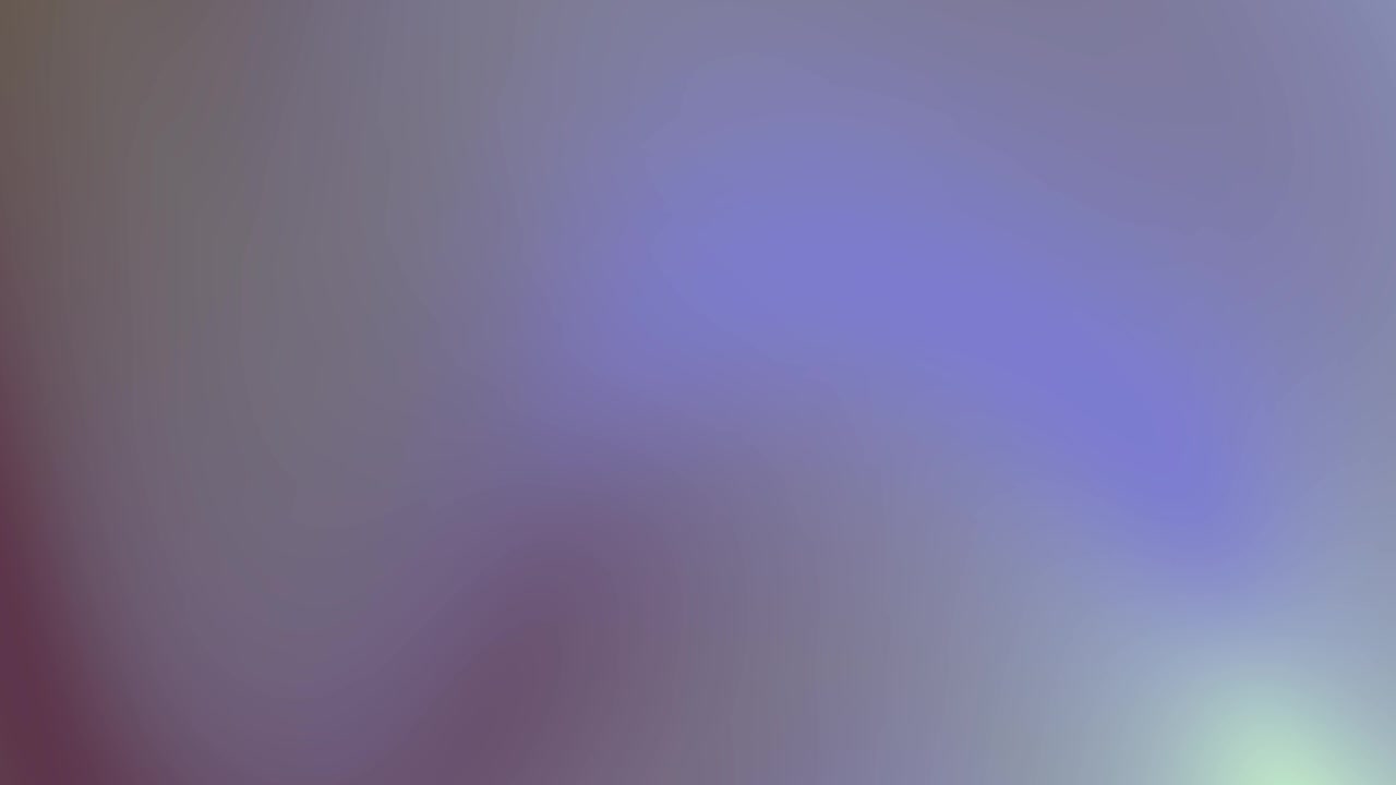 Abstract Blurred Gradient Background with Shifting Purple, Green, and Blue Colors