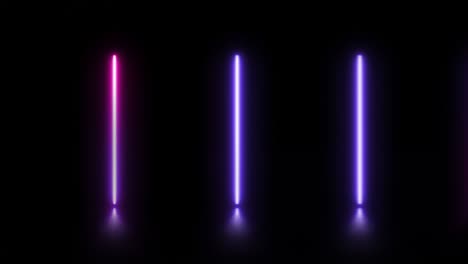 animation of vertical glowing lines.