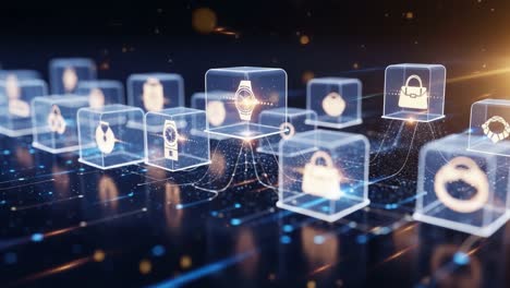 exploring the future of wearable technology: a visual journey through smart devices and security innovations in a connected digital world