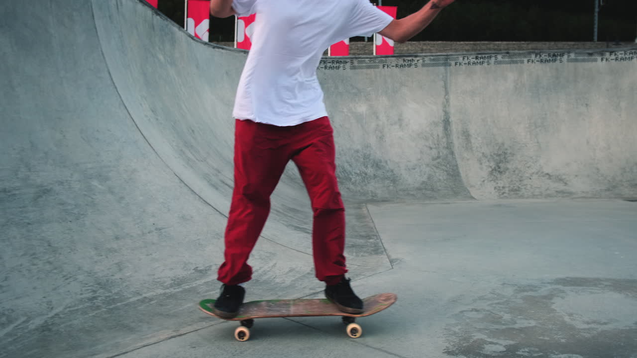 patinaje en un parque de patinaje