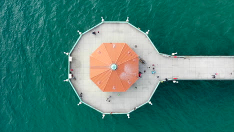 aerial timelapse shot of manhattan beach, california, usa