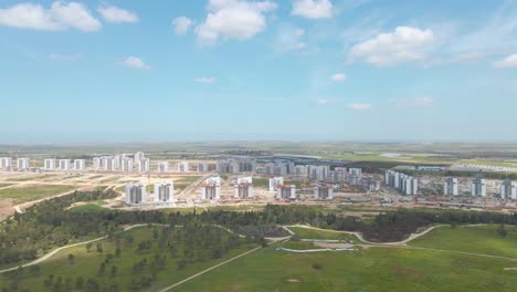 plano general del nuevo barrio en el distrito de neve sharon en netivot