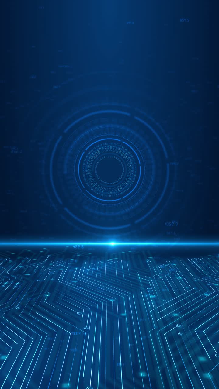 Interfaccia di controllo futuristica digitale tech hud per mirino, interfaccia utente di gioco scifi ologramma, un modello