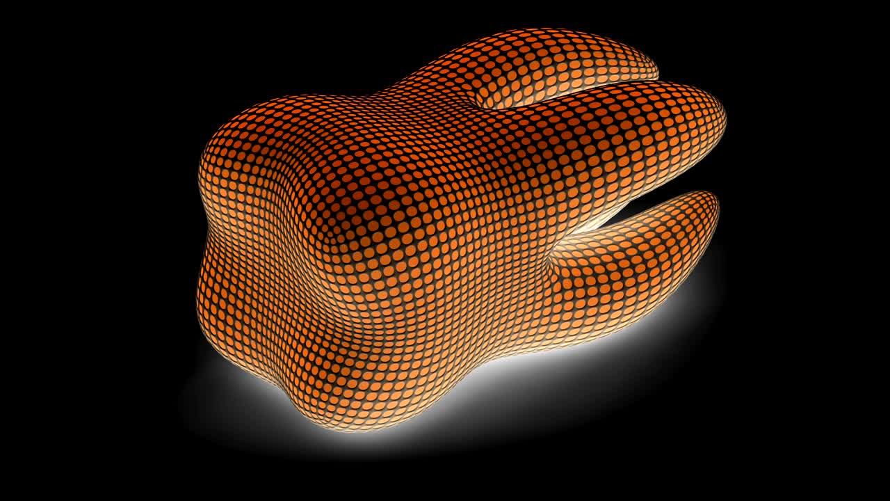 Tooth. Looping footage has 4K resolution.