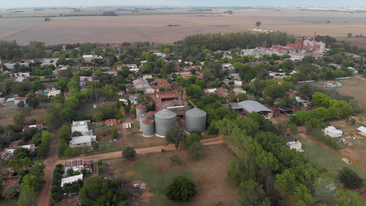 공중에서 보는 모습