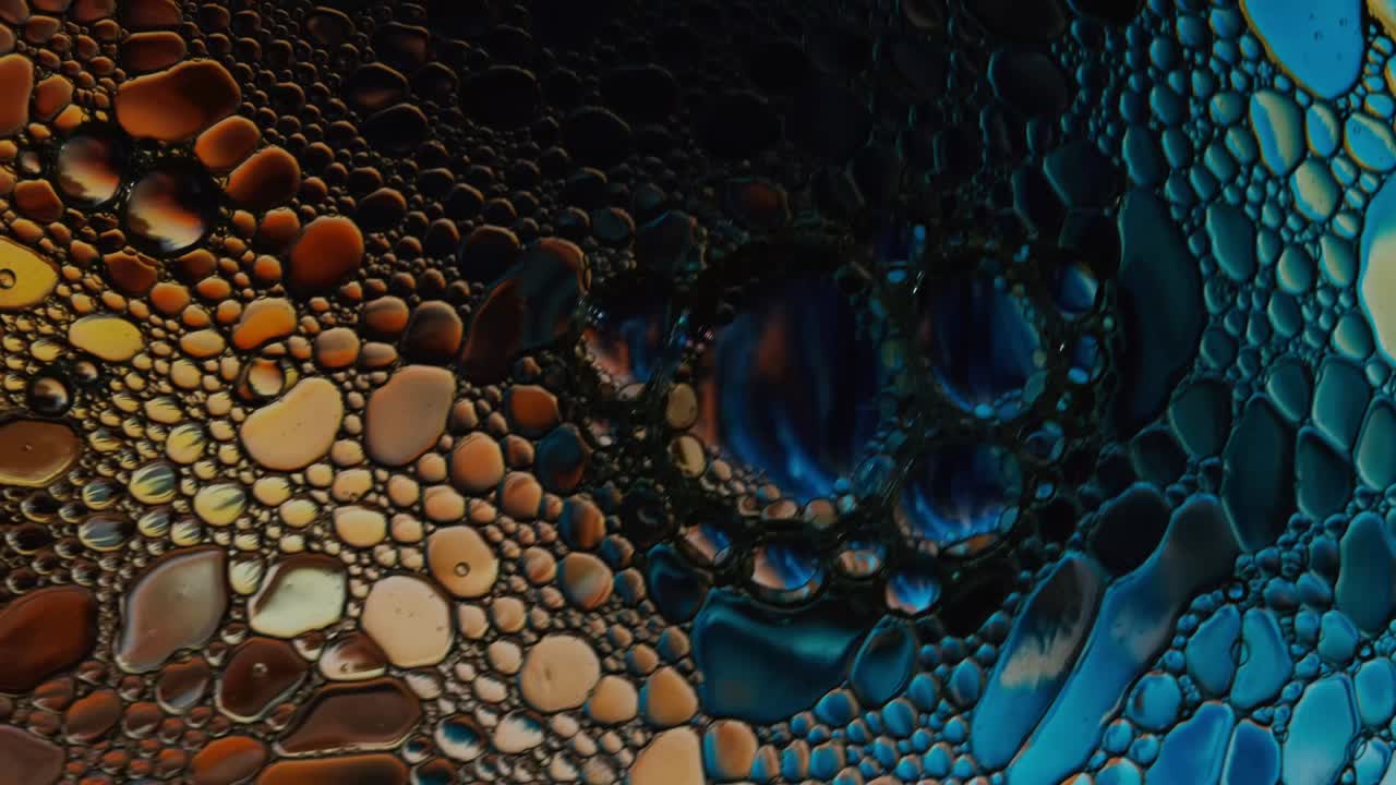 Abstract background with colorful gradient colors.