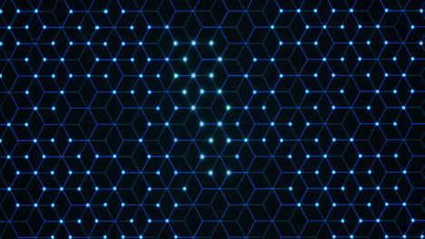 patrón de cuadrícula hexagonal abstracto