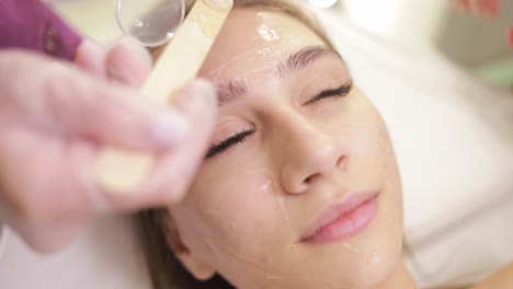 a woman undergoes various beauty treatments at a s 4k 2025 07 22 08 20 29 utc.mov | aesthetics, applying, bathroom, beautiful