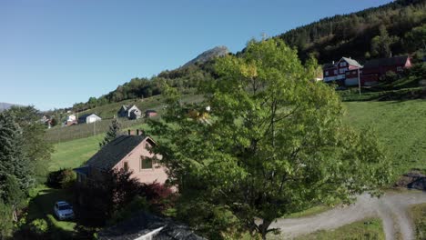 Calm-Hardanger-Norway-apple-farm-barn-Norway-Europe