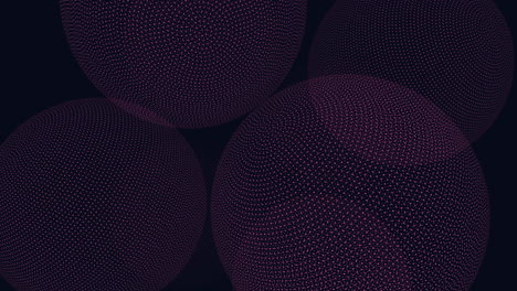 dynamic 3d circle pattern on dark background
