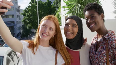 young adult female friends hanging out together