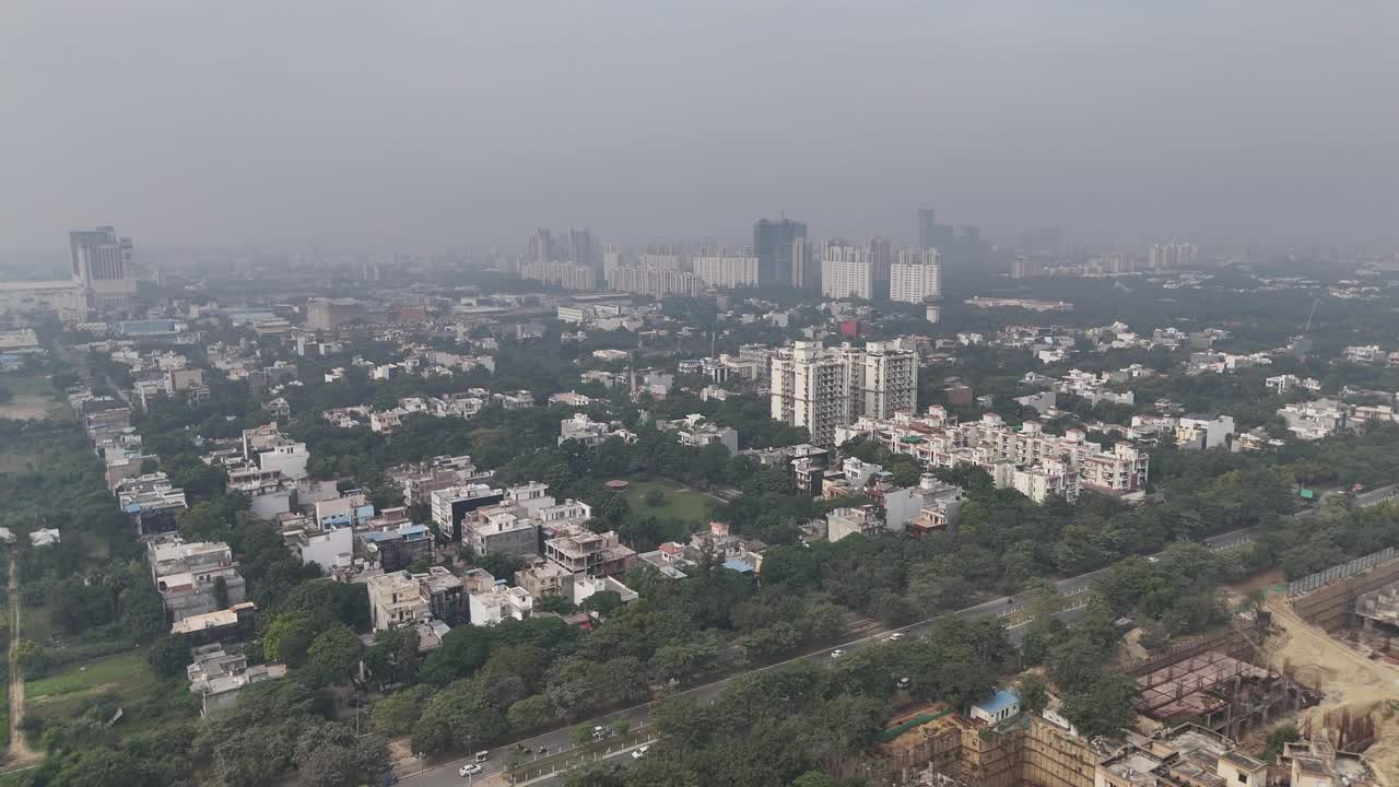 L'ambiente pacifico e ben strutturato di Greater Noida è ideale per immagini in stock che mostrano una moderna pianificazione urbana