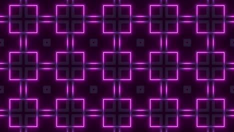 purple neon geometric pattern