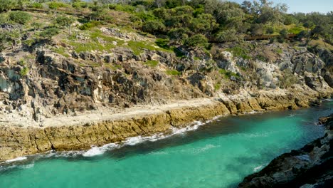 paisaje de la isla de stradbroke del norte, lugares de turismo queensland australia