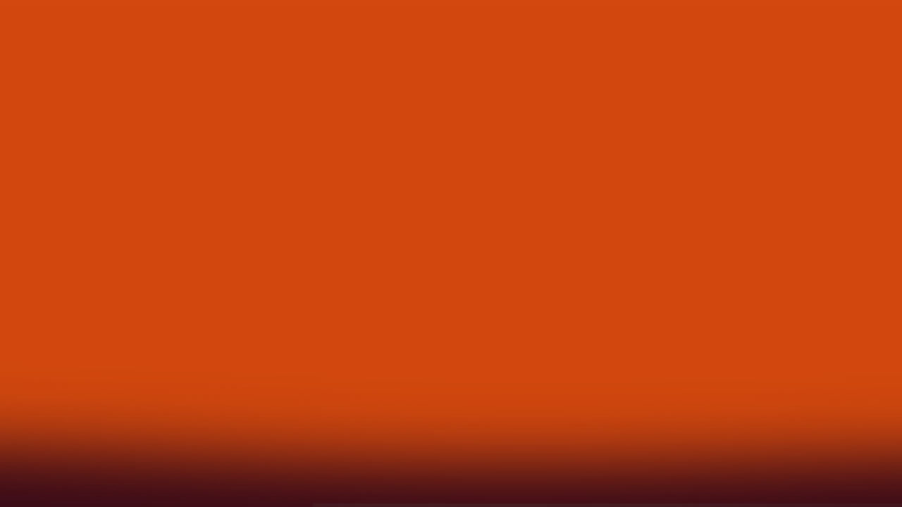 White outline rectangles on dark orange background